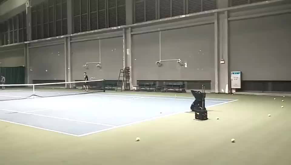 Programmed Tennis Ball Machine Tennis Ball Shooting Machine With Full