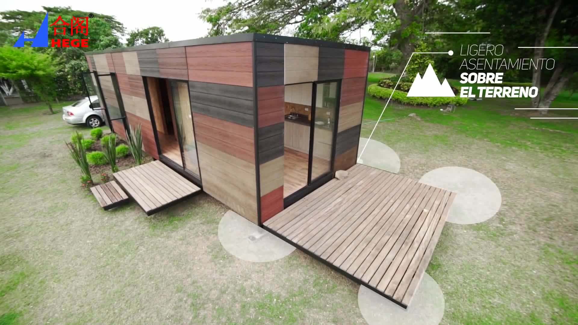 China Prefabricated 40ft Container Home/flat Pack Container House For
