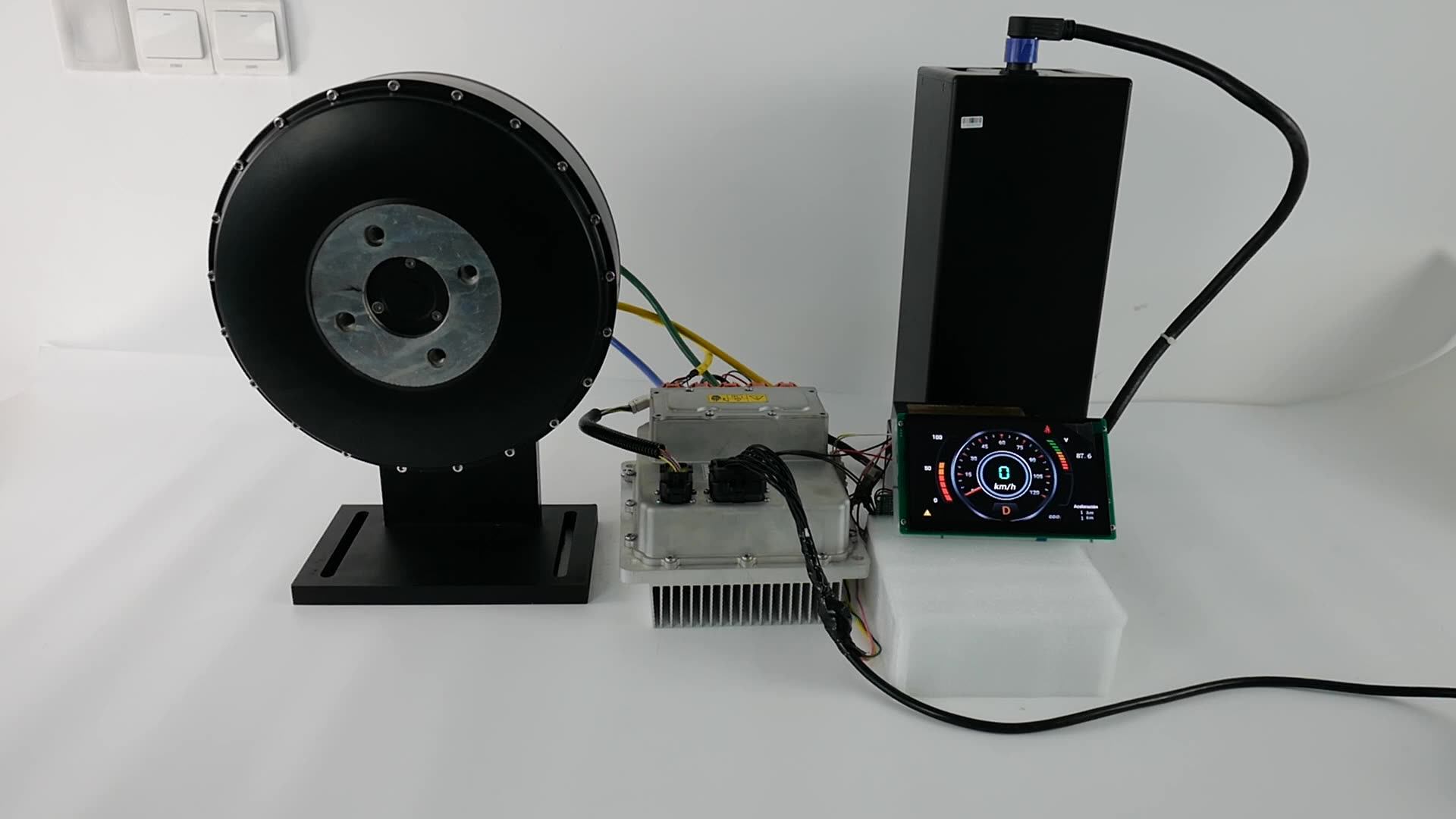 4kw Electric Car Convertion Motor Kits Lithium Battery Pack Motor