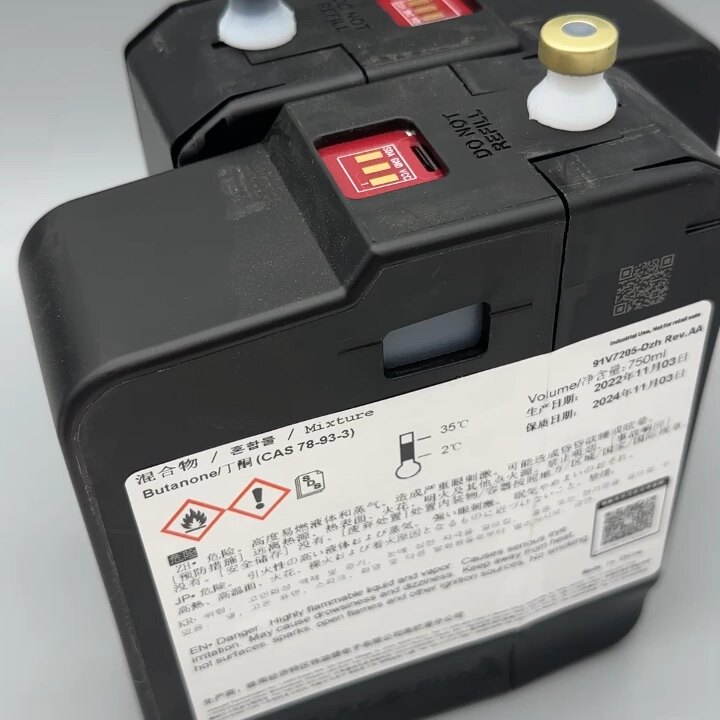 Original Videojet Ink Makeup V7205d Solvent Makeup Fluid V4210d Ink