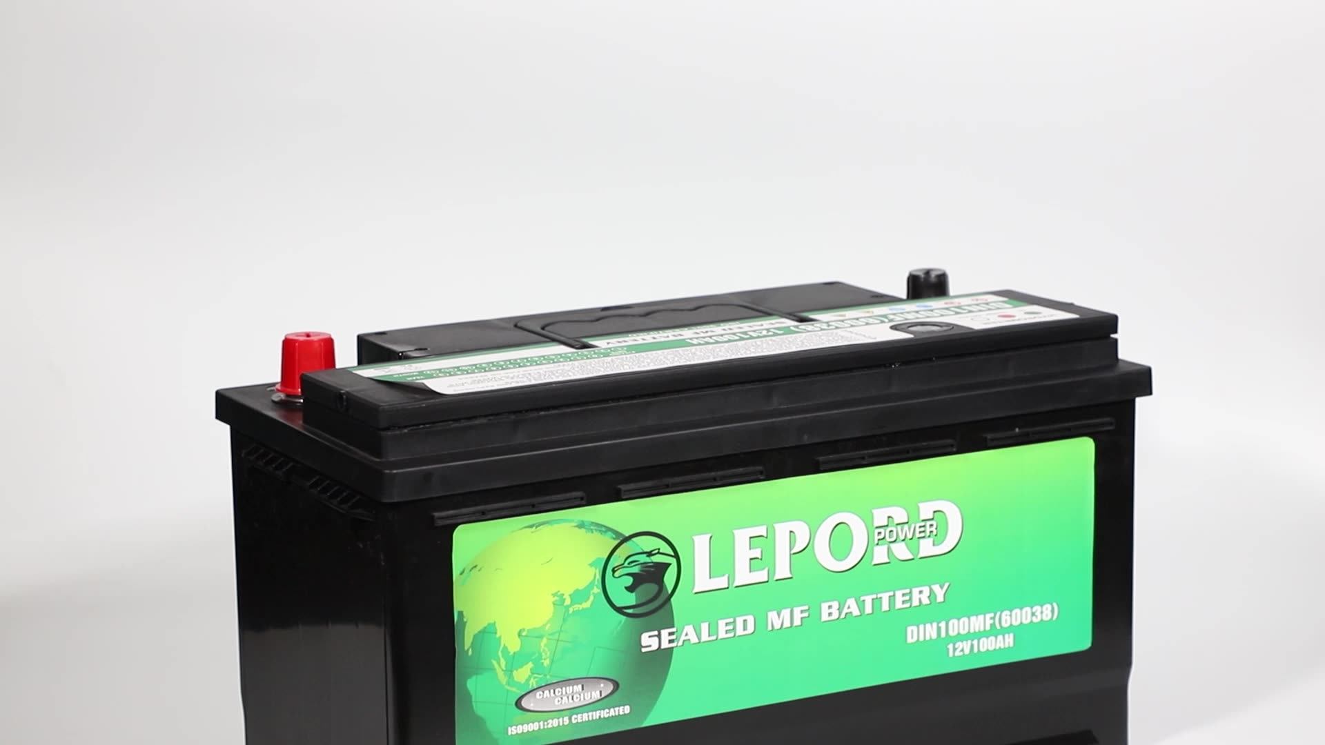 Free Sample Car Battery With High Quality Maintenance Free Agm Car