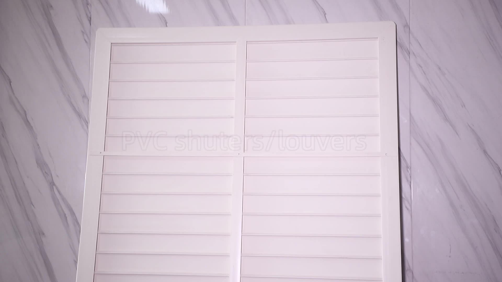 Pvc Adjustable Louver Shutter Blind Window Jalousie Shutter