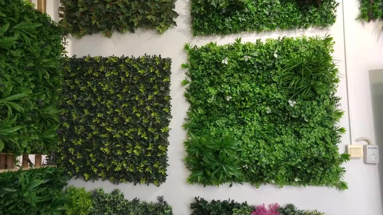 Factory Price Artificial Grass Wall Decoration,Indoor Decor Plastic