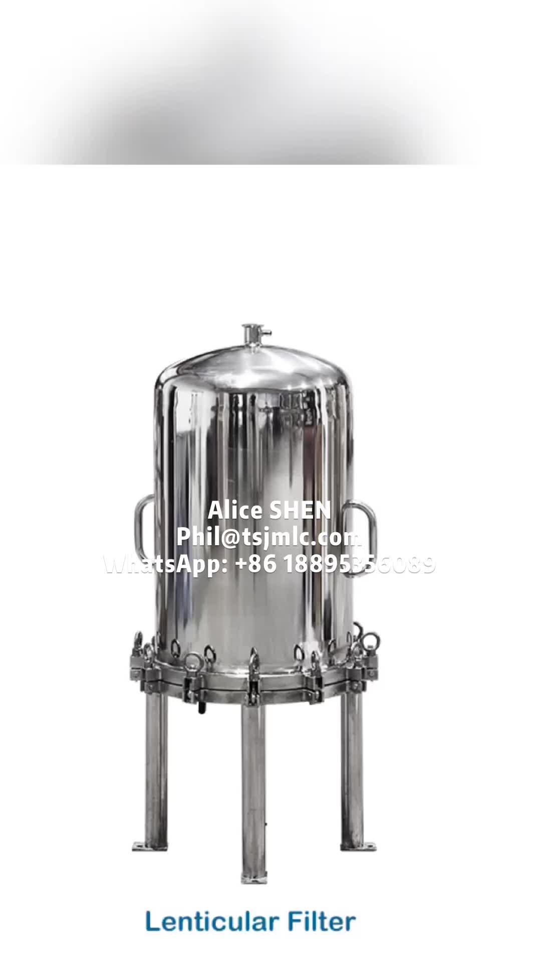 activated carbon filter housing