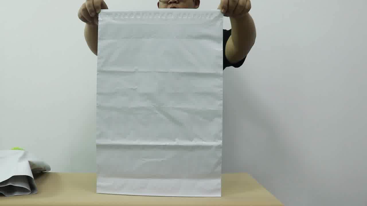 Customize Logo Printed Large Big Pink White Clothing Packaging Bag