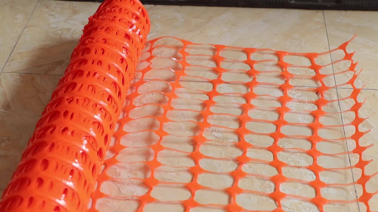 Plastic Mesh Safety Orange Temporary Construction Fence Construction
