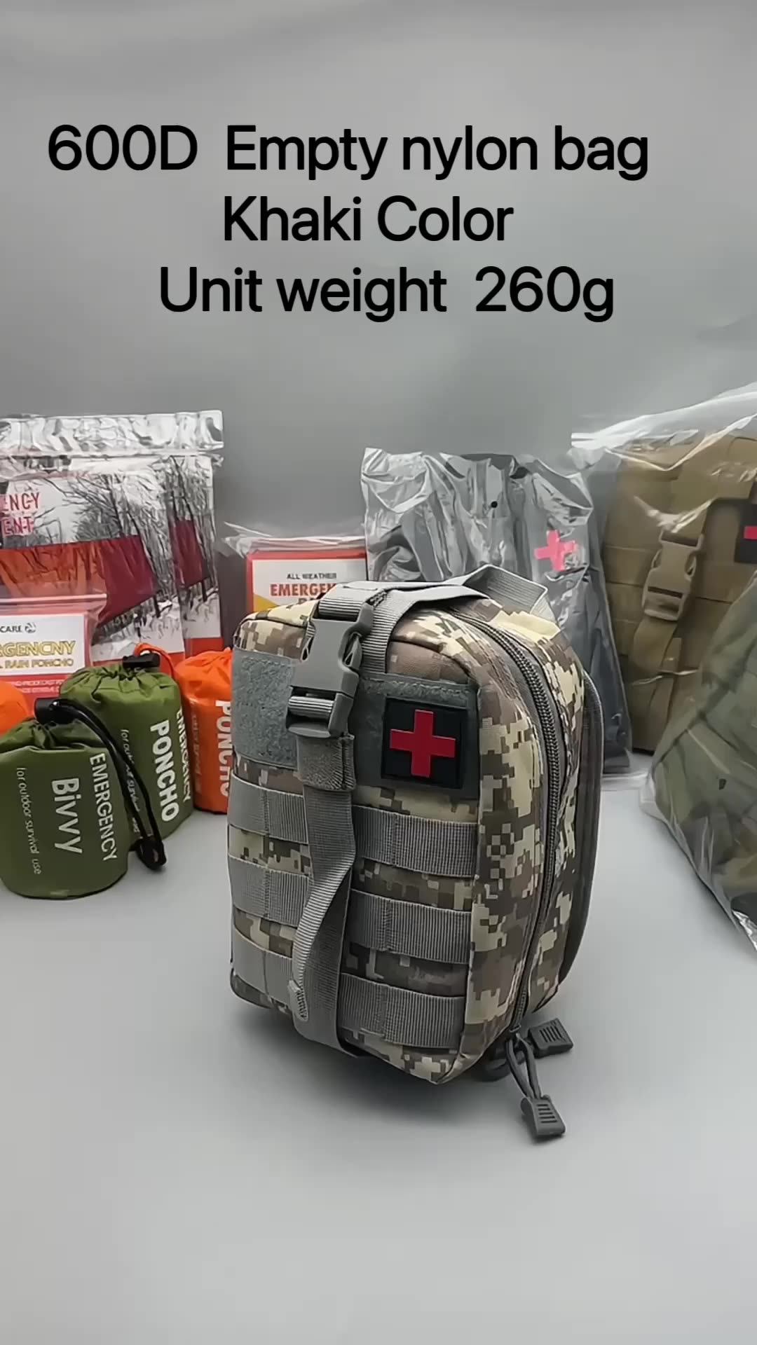 Tactical Bag Sos Emergency Survival Kit Outdoor Trauma Gear Camping