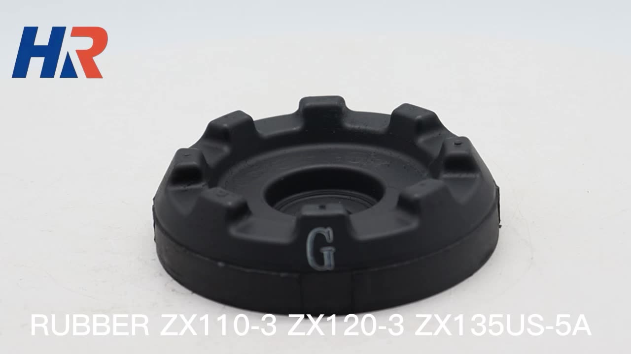 REVERIE150 3枚 Original Excavator Mount Rubber Machine Foot Pad 4658830