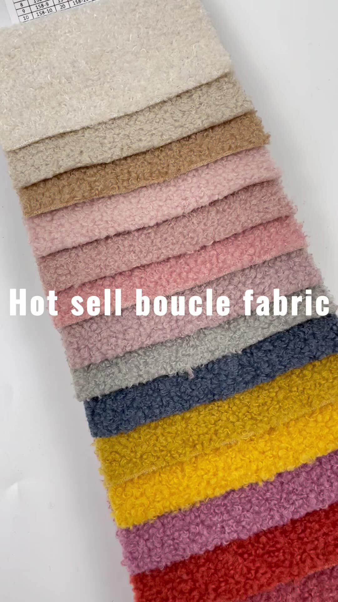 Imported Furniture Sofa Cover Polyester Boucle Wool Fleece Fabric