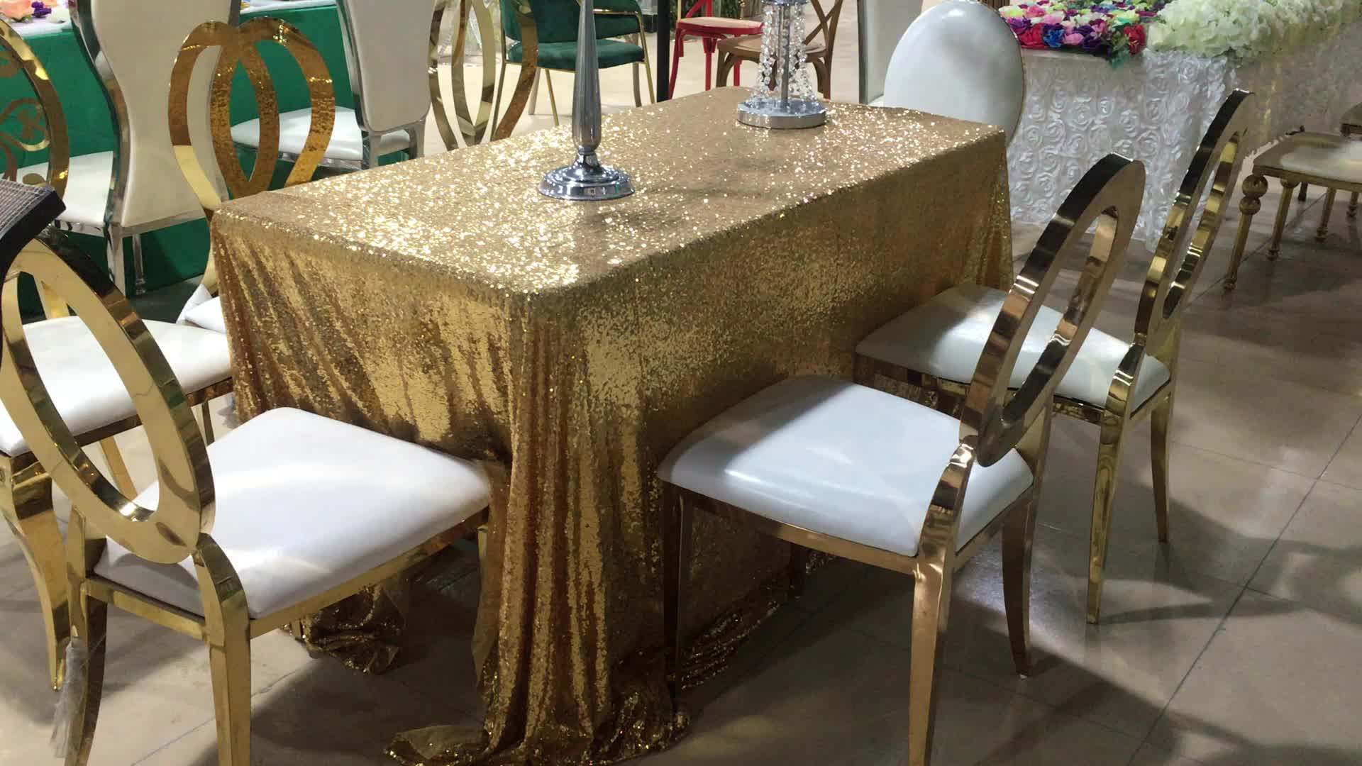 Banquet Furniture Stainless Steel Event Gold Wedding Chair Buy