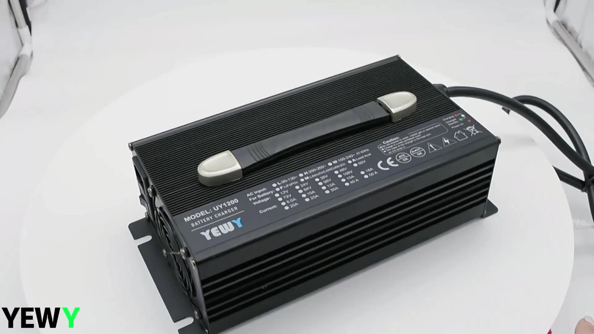 Uy1200 Series Battery Chargers Lead Acid Battery Charger With Led 72