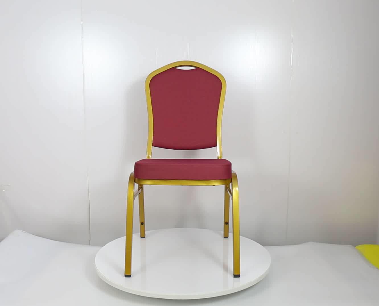 Wholesale Rental Stackable Hotel Metal Luxury Banquet Chairs And Table