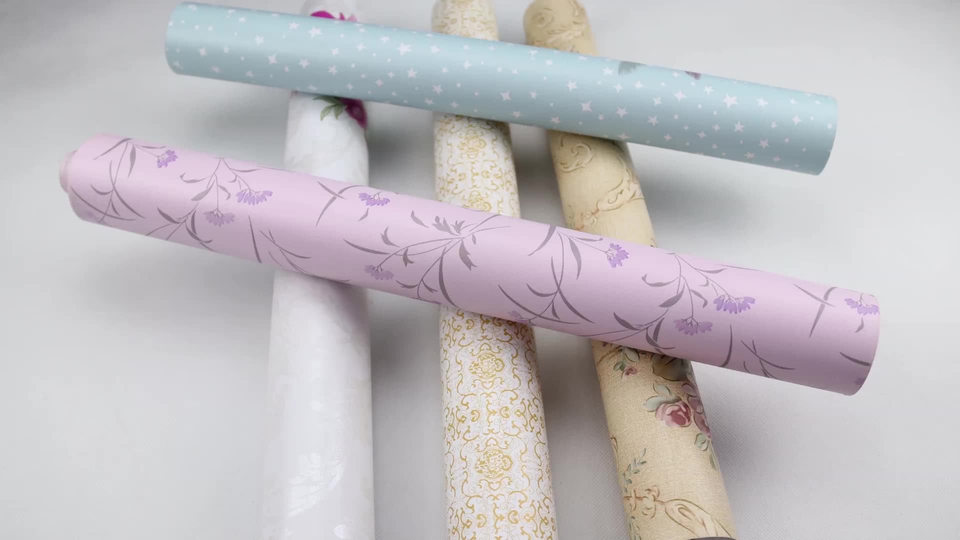 Custom Household Mural Peel And Stick Rolls Print Decorations Pvc Wall