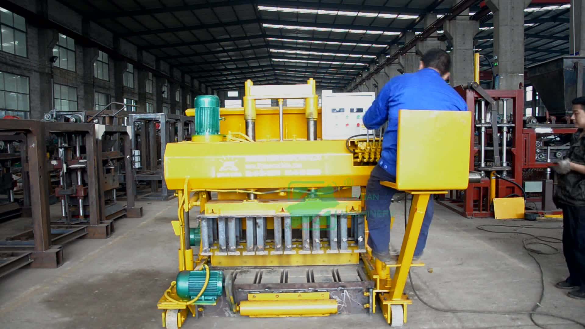 Qmy625 Mobile Concrete Block Making Machine For Hydraulic Hourdy Buy