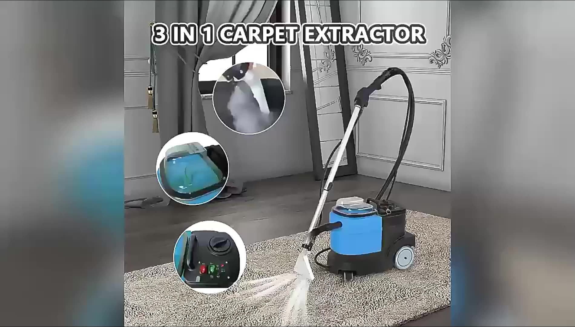 Steam Cleaner Cp3s Hand Held Vacuuming Car Carpet Cleaner Commercial