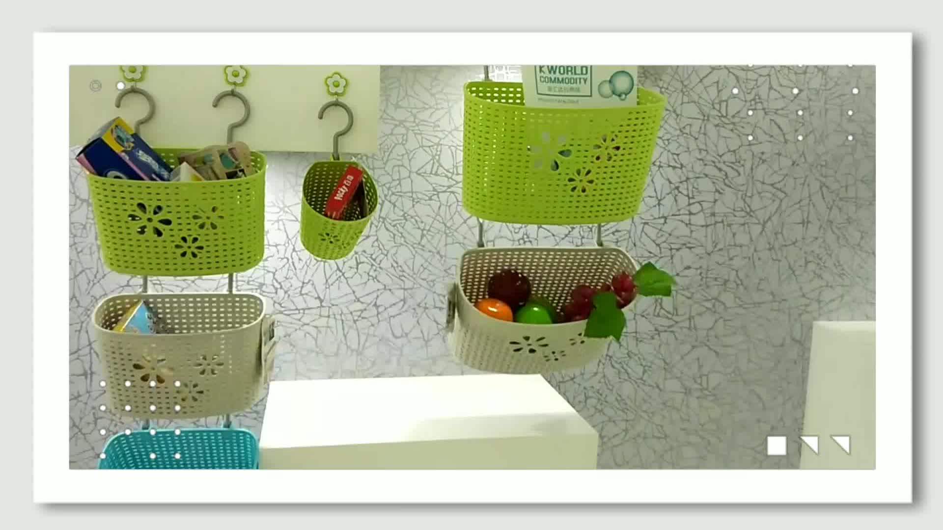 High Quality Plastic Hanging Storage Baskets,Hanging Flower Baskets For