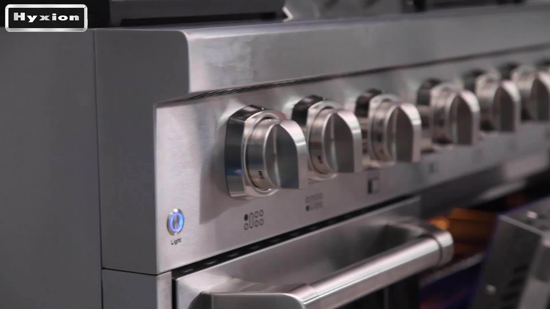 36 Inch Gas Range 4burner With Standard Oven And Griddle Gas Stove For