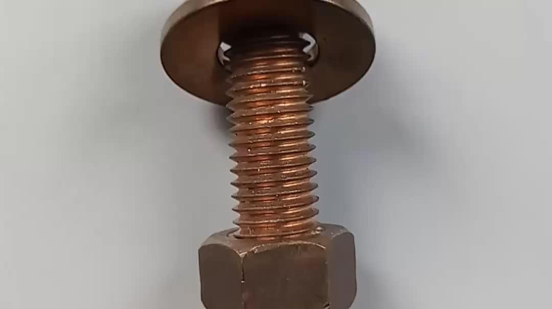 C65100 Silicon Bronze Heavy Hex Nut,Copper,Brass,Alloy 655 Silicon