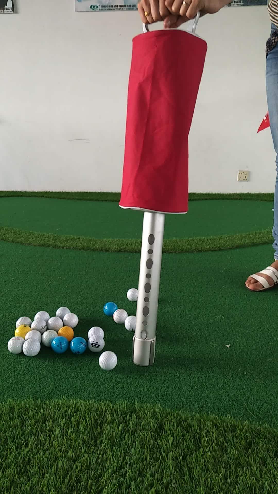 Black Color Rubber Club Fix Golf Ball Collector Buy Ball Retriever