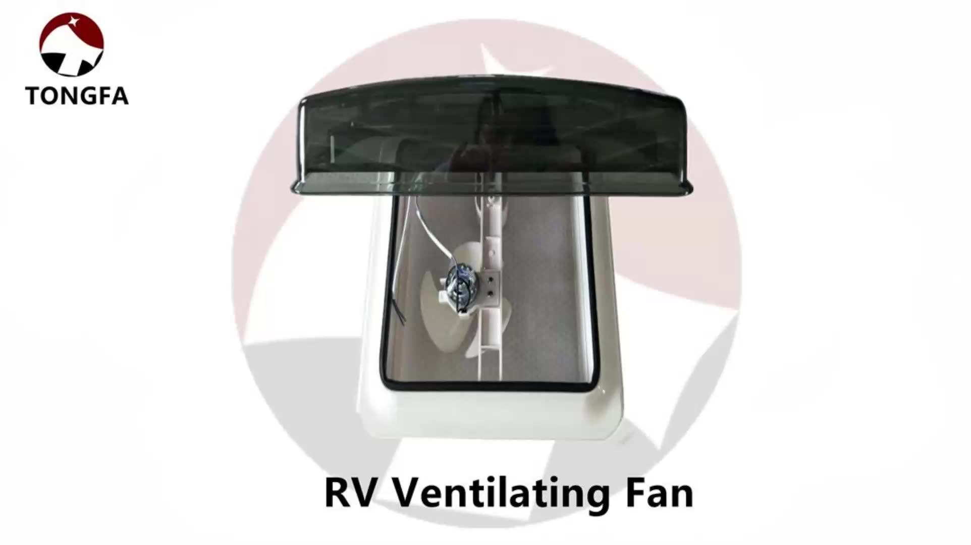 Rv Fan 280mm *280mm Opening Camper Roof Vent Caravan Exhaust Fan Buy