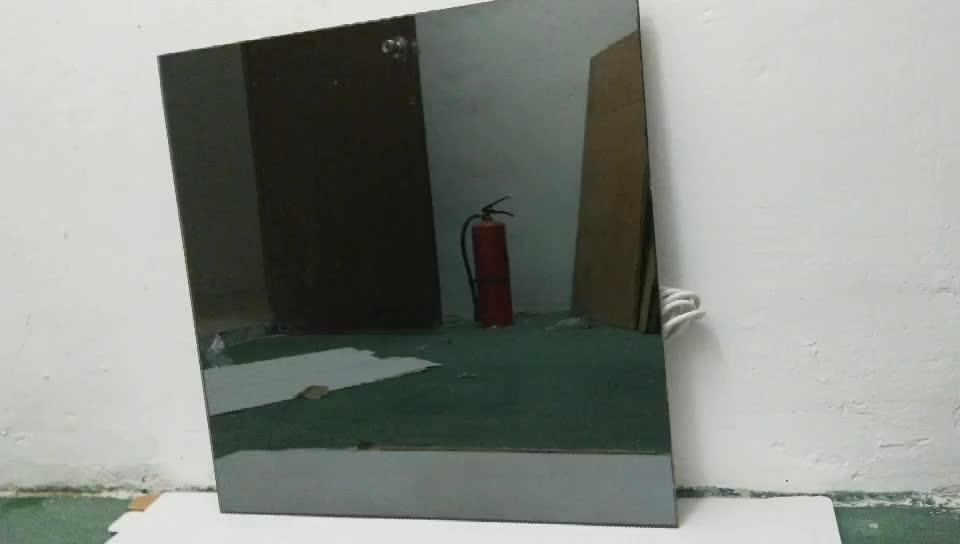 Wall Mounted Bathroom/room Carbon Fiber Mirror Electric Infrared Panel