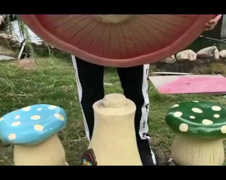 High Quality Outdoor Kids Mushroom Shape Table And Chairs - Buy