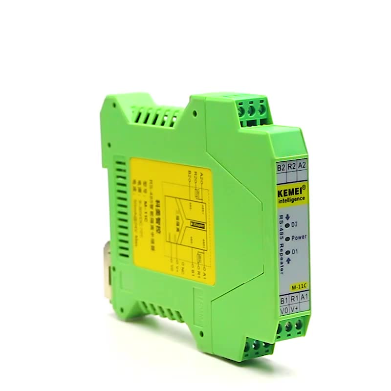 工业通信神器！RS485中继器M-11C智能够以隔离模块、DIN导轨下载超便捷