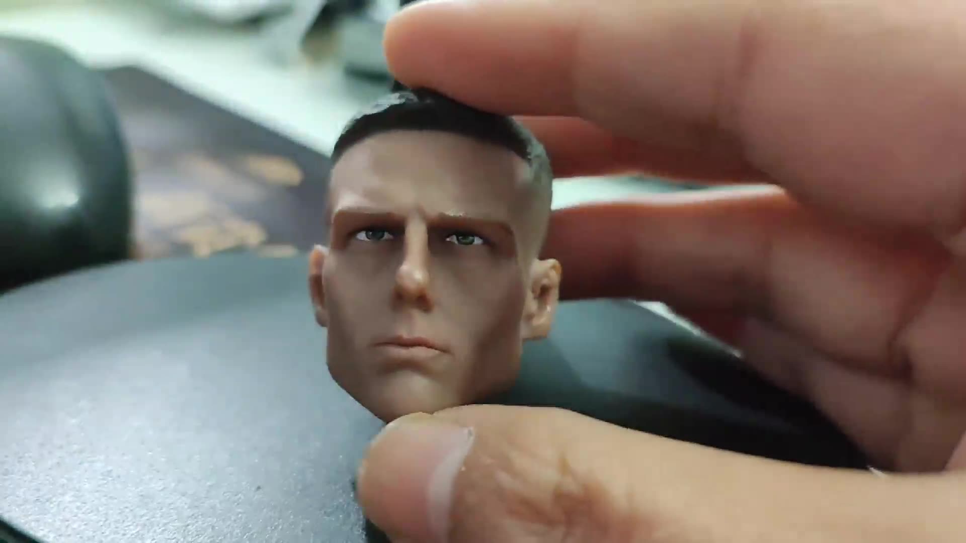 Details about   1/6 Scale WWII Soldier Scared Expression Head Sculpt Fit 12'' Male Figure Toy 