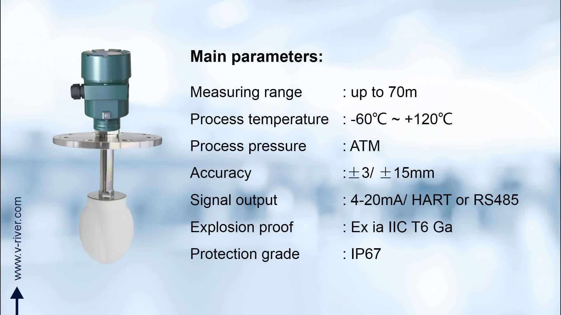 Drip Antenna High Frequency Radar Level Transmitter For Heavy Dust Woorking Condition Buy