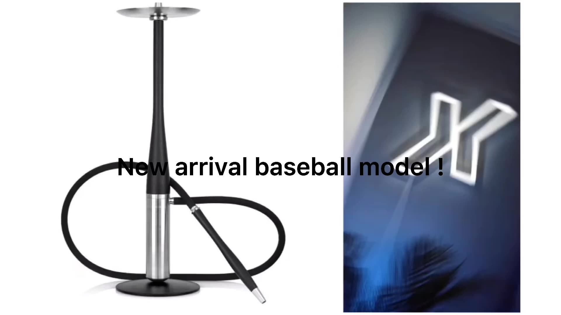 Factory Price Baseball Bat Shisha Smoking Tool Customizable Logo