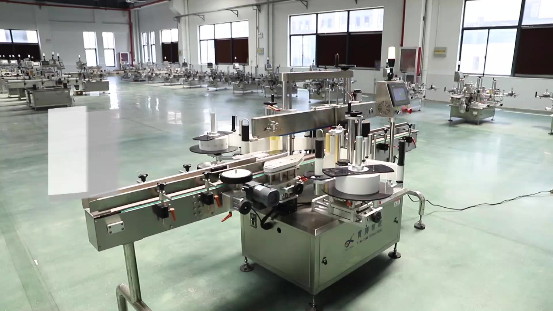 2022 Hot Sales Front Back Labeling Machine Automatic Flat Square Round