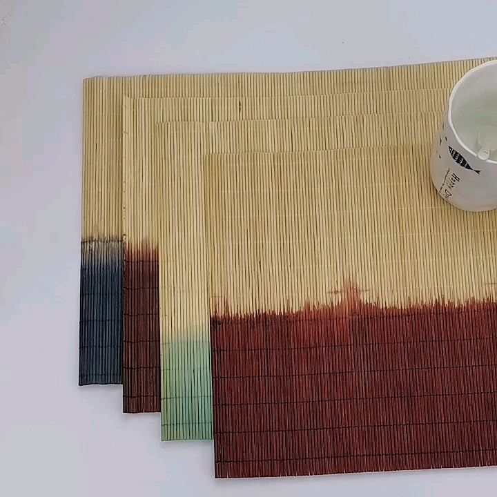Wholesale Color Solid Round Bamboo Placemats Buy Wholesale Color