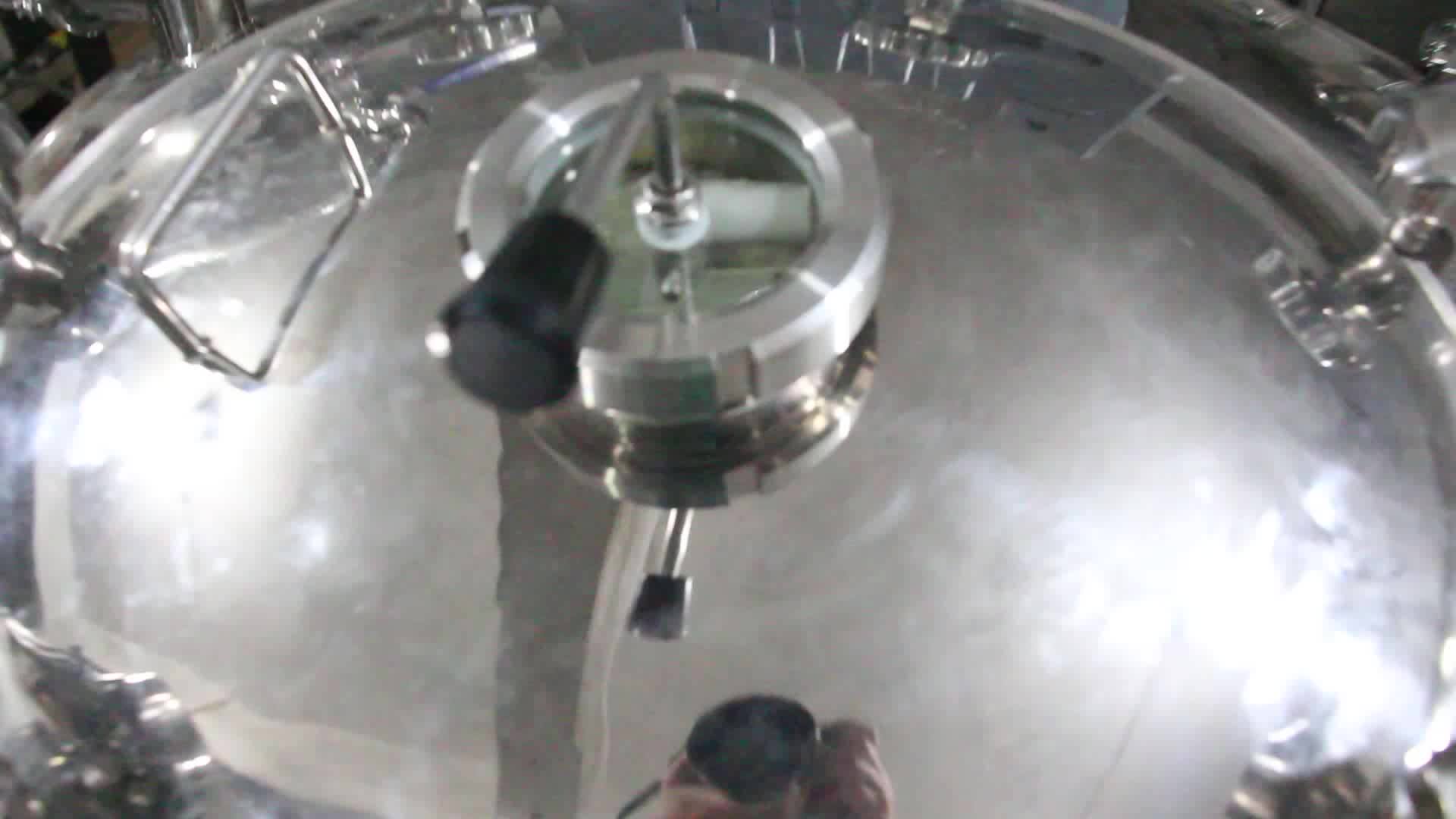 Fixed Type Vacuum Cosmetic Emulsifier Mixer/lotion Emulsifier Mixer