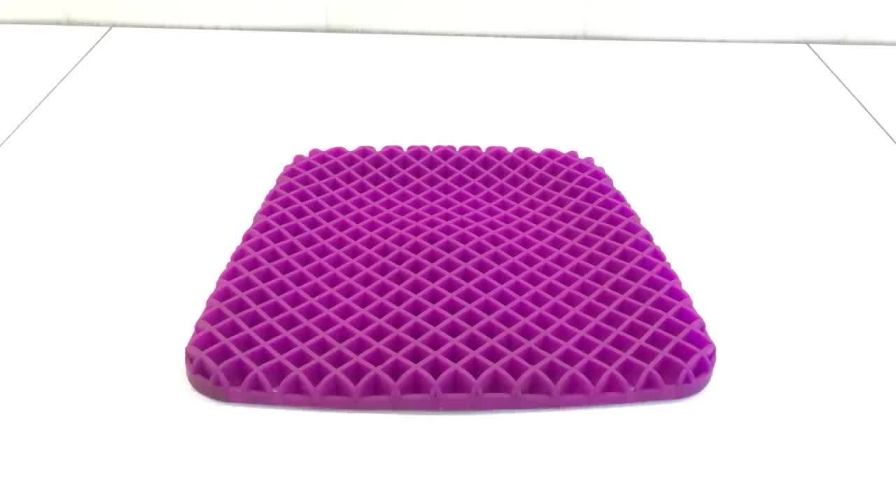 Egg Design Wheelchairs Office Car Cool Ice Silicone Gel Seat