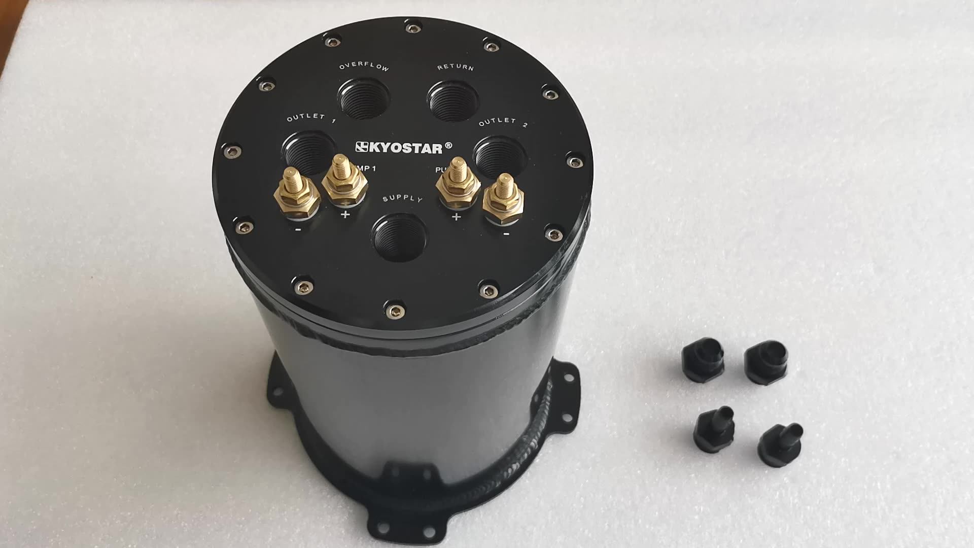 2.8 L Fuel Surge Tank for Twin 40 Mm Fuel Pumps - Universal