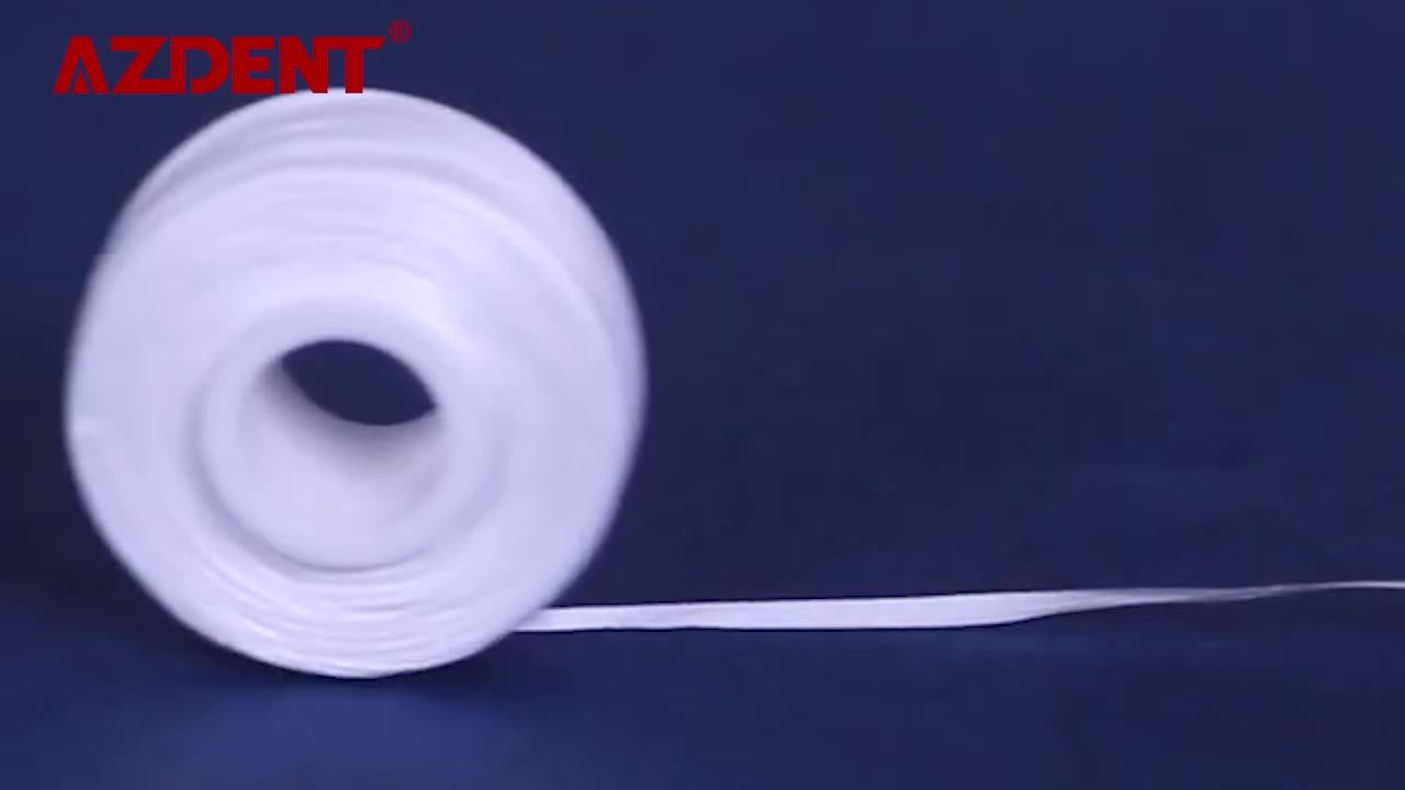 8-Pack Mint Dental Flossers - 50M Each With Flat Wire & Built-in Cutter, Portable Floss Box Included