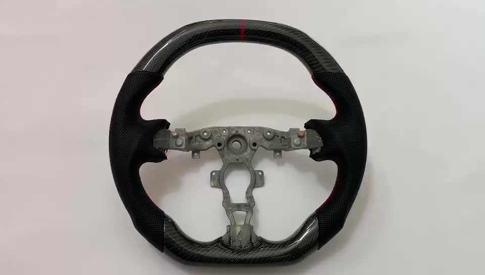 2009+ Custom-made Steering Wheel Carbon Fiber For Nissan 350z 370z