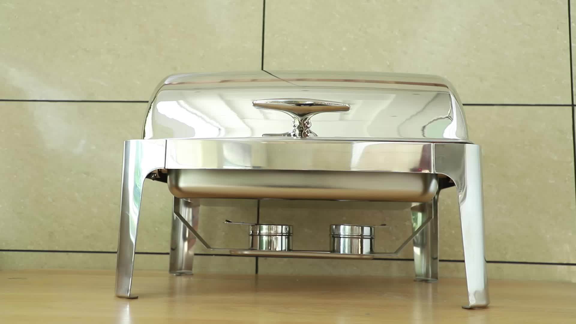 Professional Stainless Steel Hotel Chafing Dish Catering Material Steel