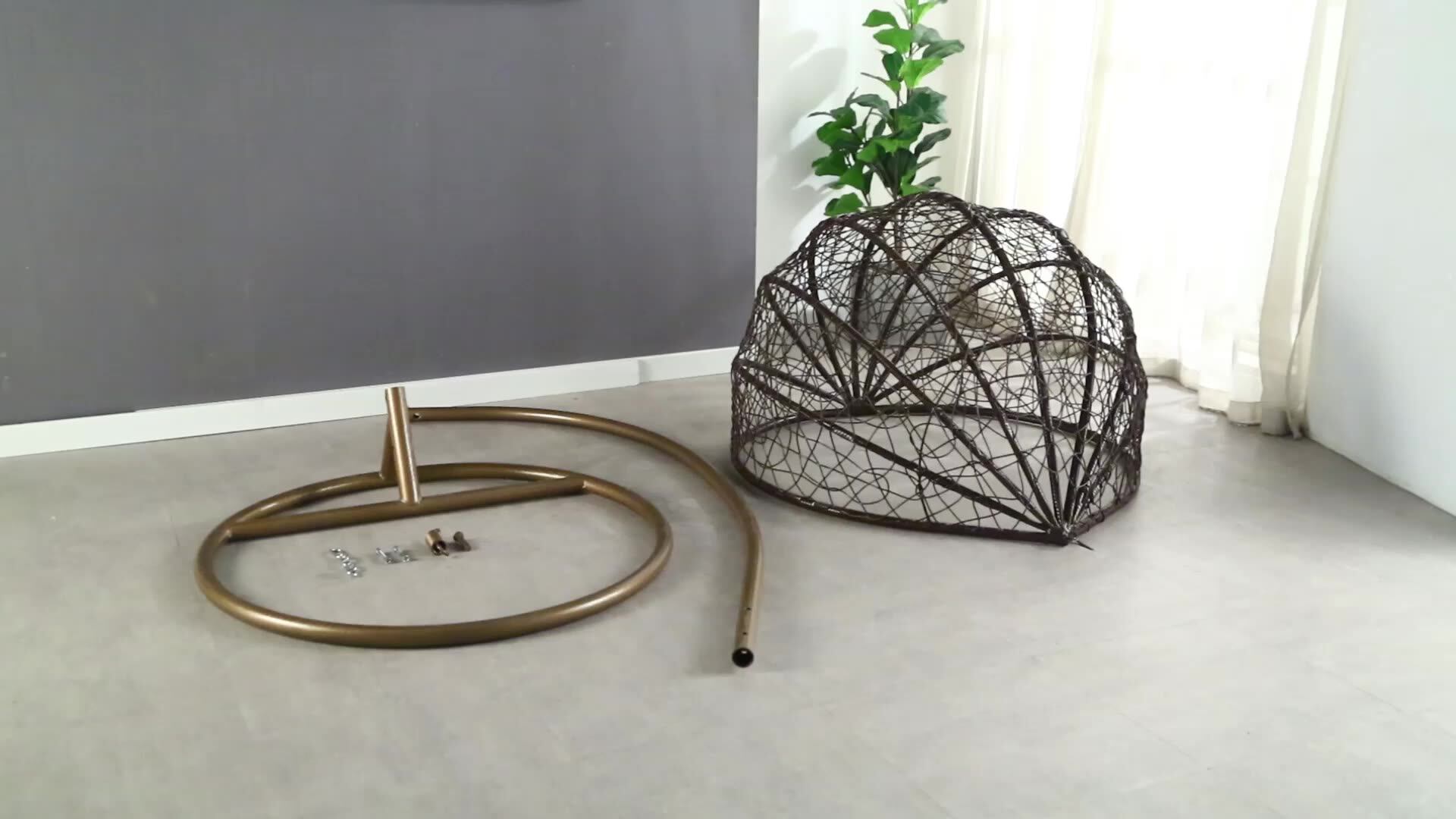 Luxury Comfortable Balcony Egg Chair Hanging Outdoor Garden Swing Chair Buy Comfortable