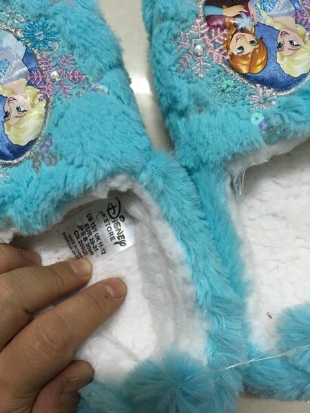 Pantoufles enfants en autre - Ref 1004991 Image 8