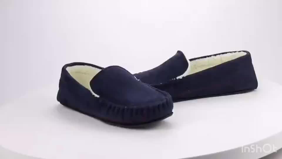 winter flat moccasins