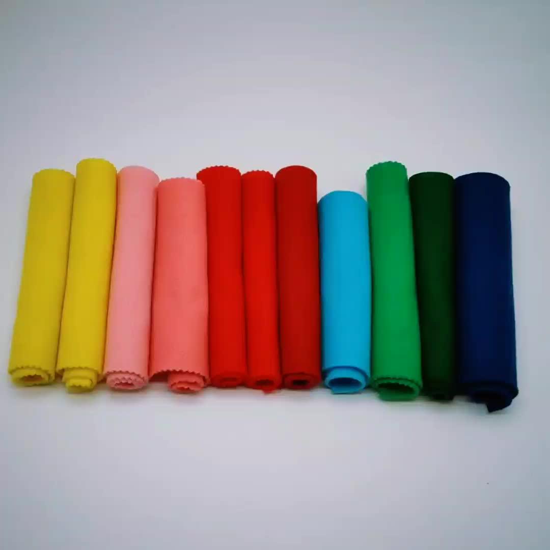 Water Absorbable Microfiber Rayon Polyester Wipe Nonwoven Cleaning