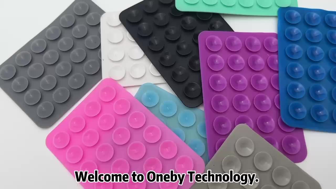 Silicone Suction Phone Case Adhesive Mount Cellphone Case Compatible