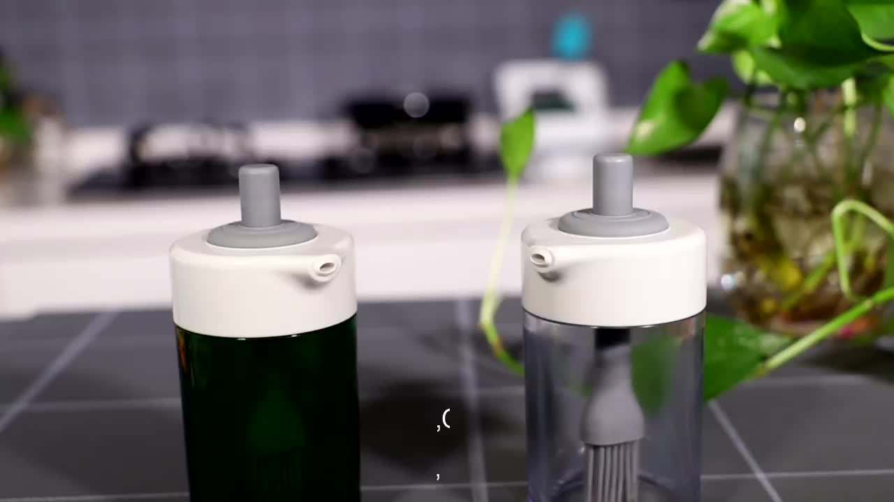 Hot Sale Creative Easy Touch Pump 150ml 2in1 Plastic Kitchen Oil