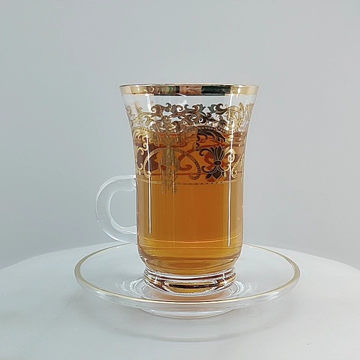 Arabic Gold Tea Cup Sets And & Saucers Turkish Coffee Cups Set Buy