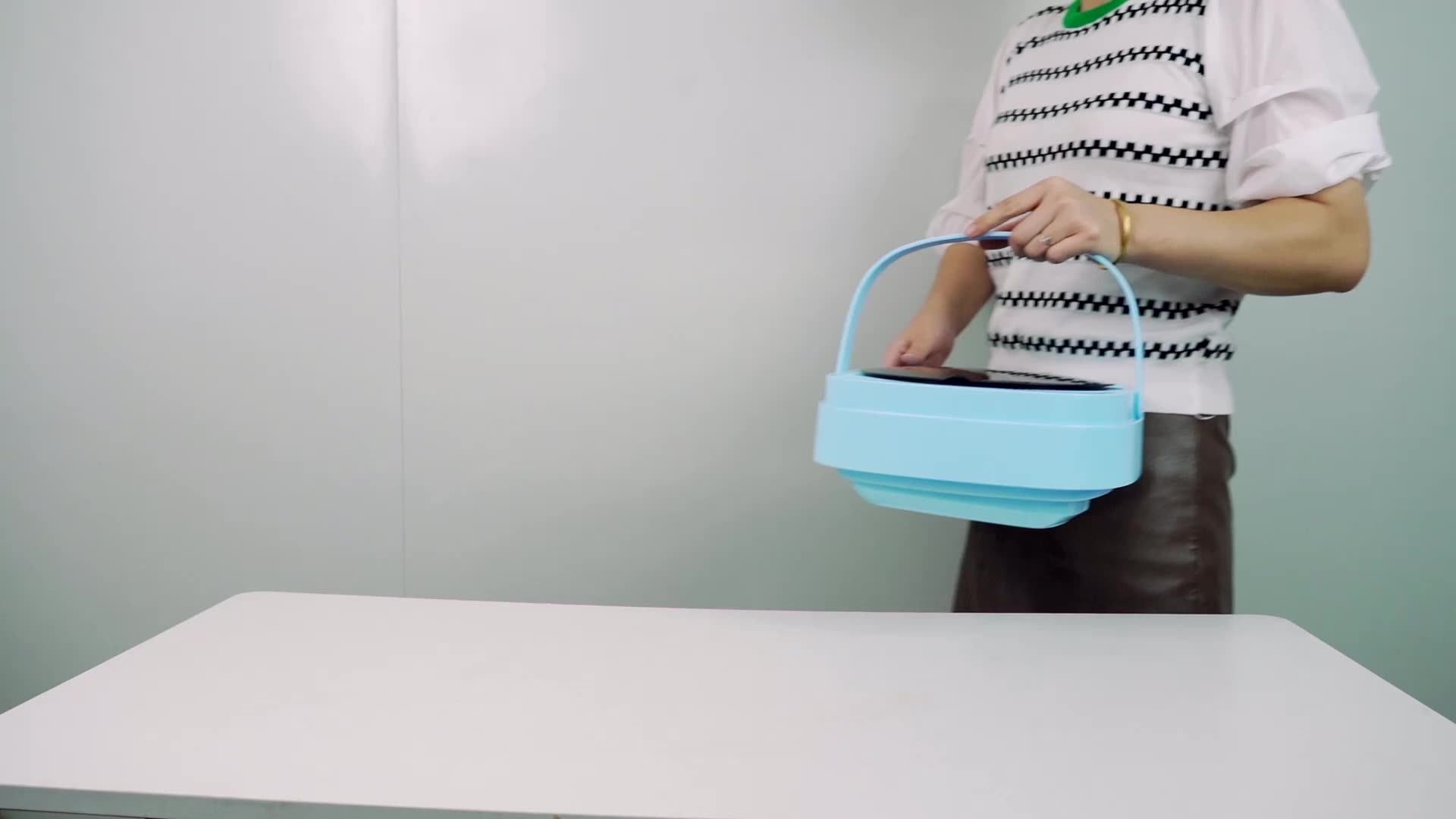 Portable Folding Washing Machine Underwear Underwear Socks Cleaning