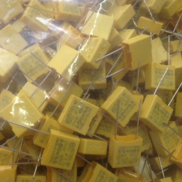 275V0 1uf Safety capacitor (275V104) rice cooker power board high frequency filter capacitor