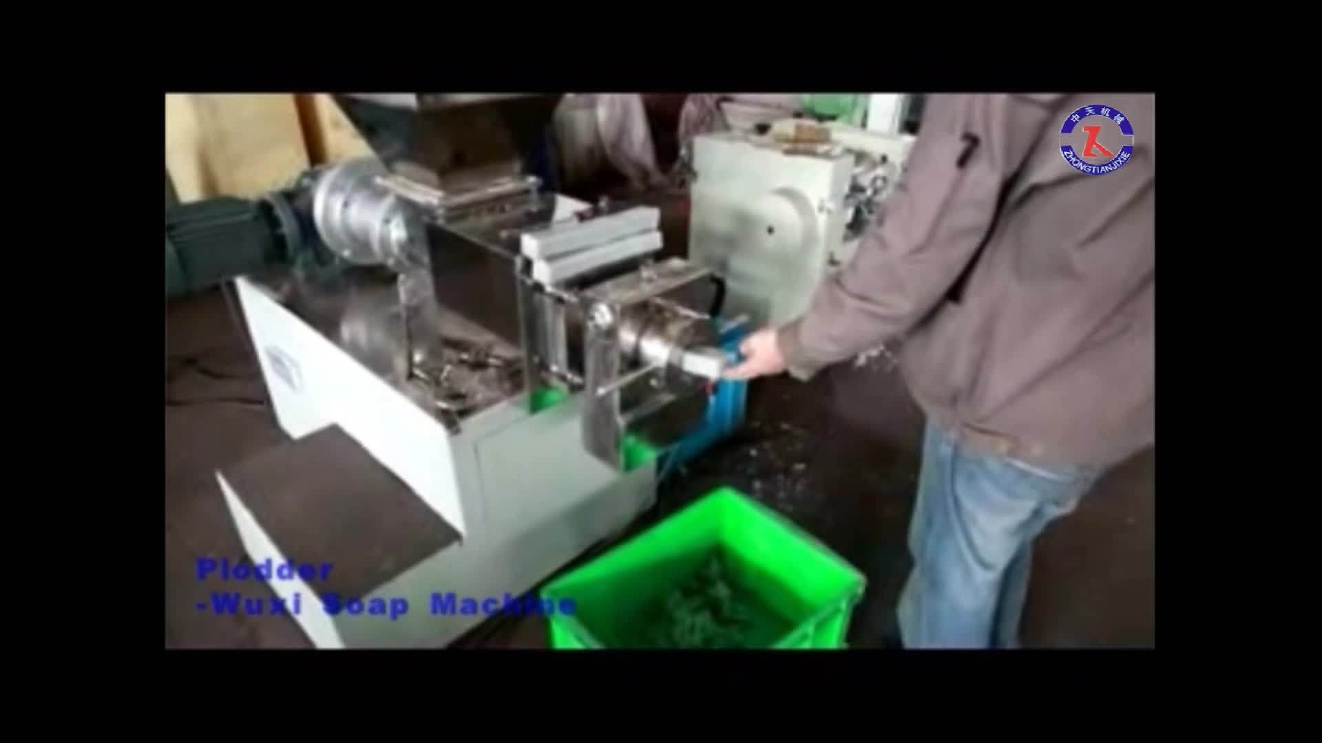 Zt 150 Laundry Soap Production Line Bar Soap Making Machine Equipment