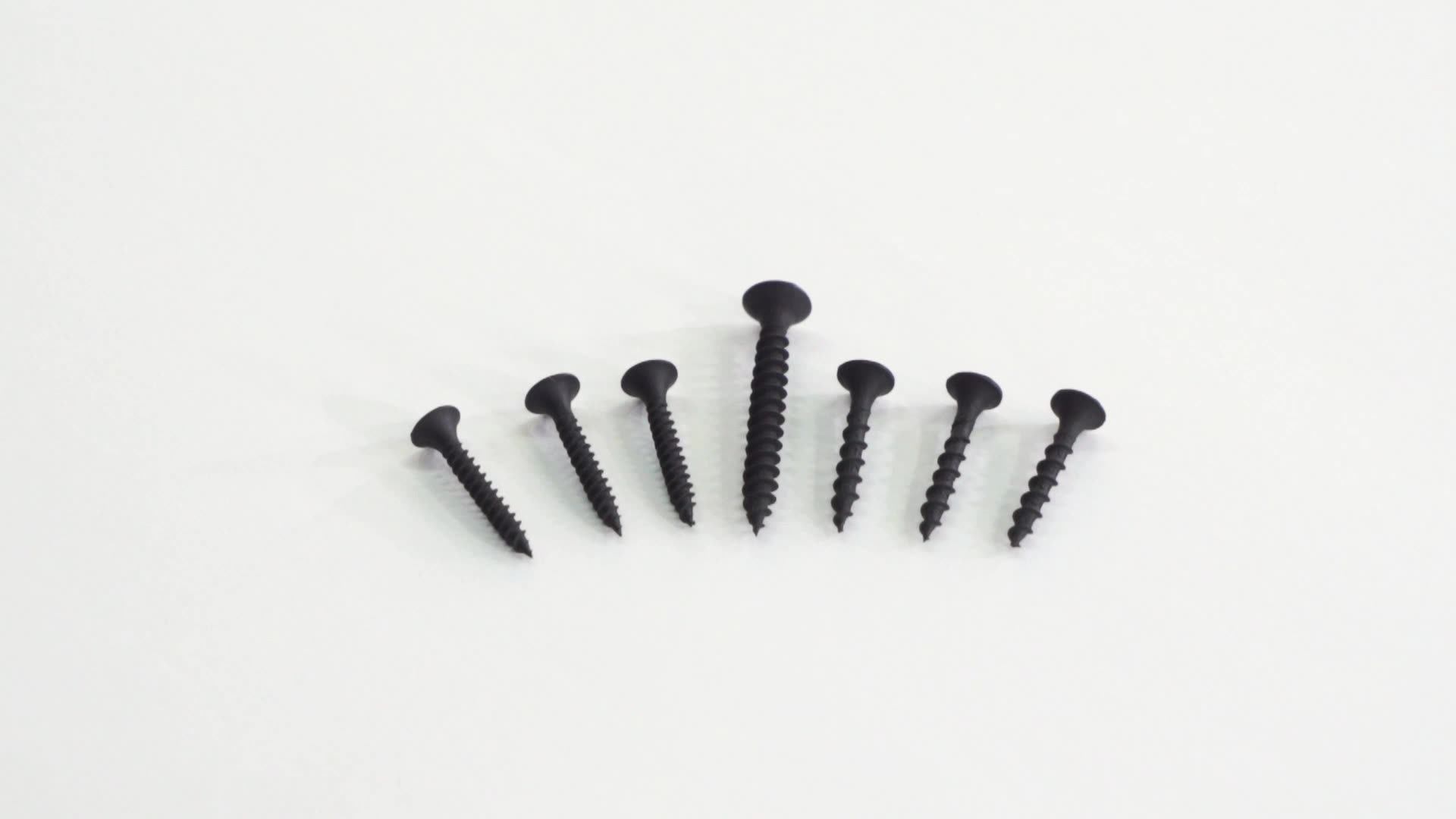 Tornillos Gypsum Plasterboard Black Phosphate Bugle Head Sheetrock Drywall Screw For Gypsum