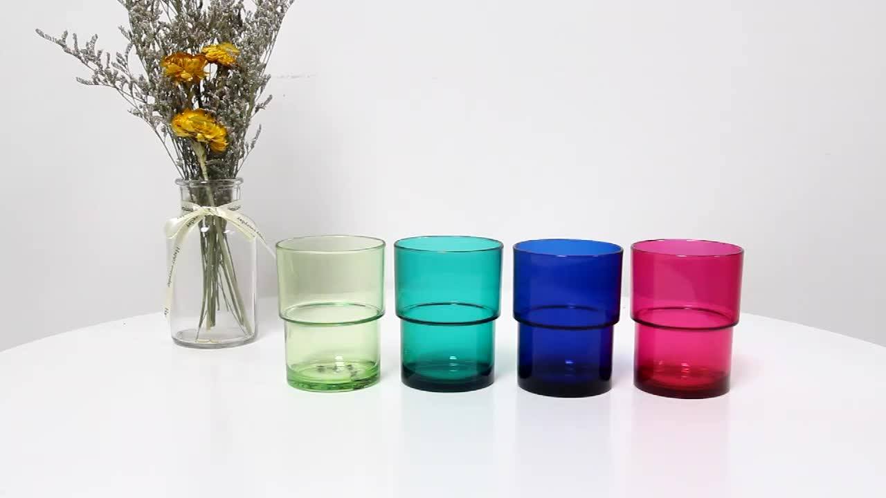 Dishwasher Safe 7.5 Oz Plastic Stadium Cup Unbreakable Bathroom Tumbler